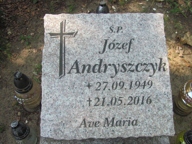 Józef Andryszczyk 1949 Police - Grobonet - Wyszukiwarka osób pochowanych