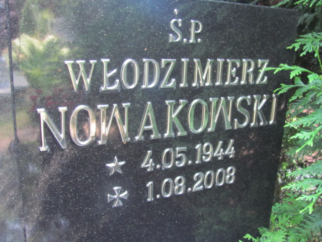 Włodzimierz Nowakowski 1944 Police - Grobonet - Wyszukiwarka osób pochowanych