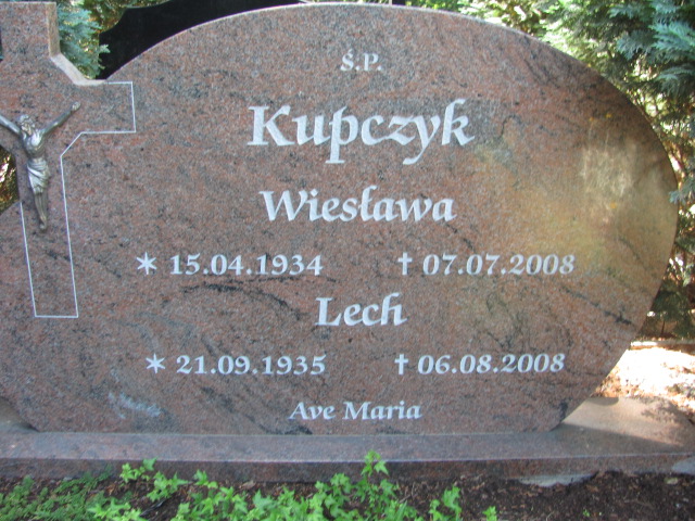 Lech Kupczyk 1935 Police - Grobonet - Wyszukiwarka osób pochowanych