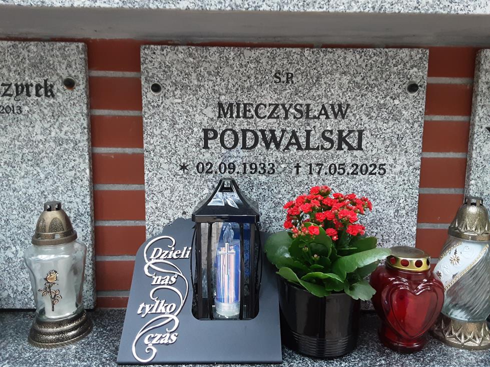 Mieczysław Podwalski 1933 Police - Grobonet - Wyszukiwarka osób pochowanych