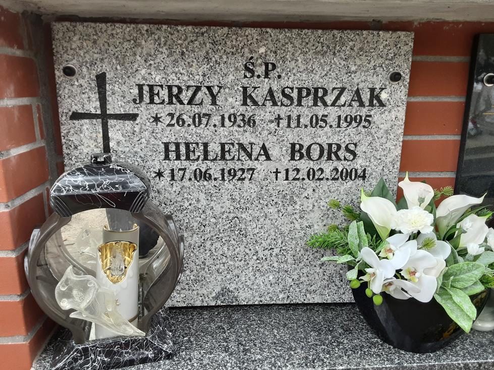 Jerzy Kasprzak 1936 Police - Grobonet - Wyszukiwarka osób pochowanych