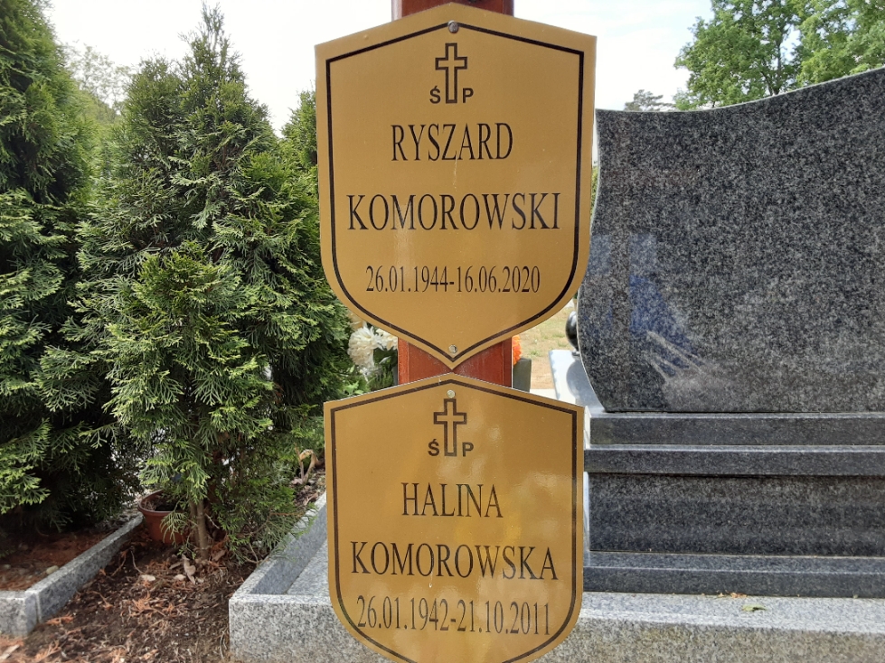 Ryszard Komorowski 1944 Police - Grobonet - Wyszukiwarka osób pochowanych