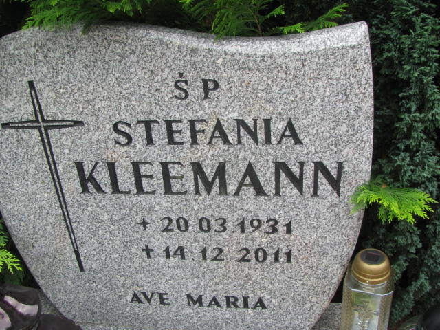 Stefania Kleemann 1931 Police - Grobonet - Wyszukiwarka osób pochowanych