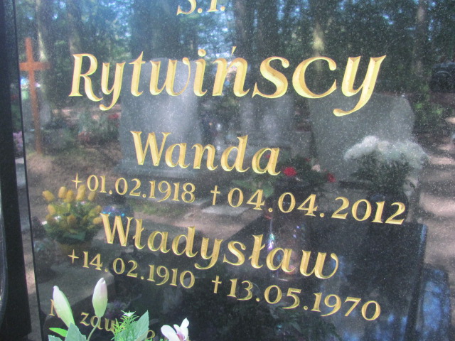 Wanda Rytwińska 1918 Police - Grobonet - Wyszukiwarka osób pochowanych