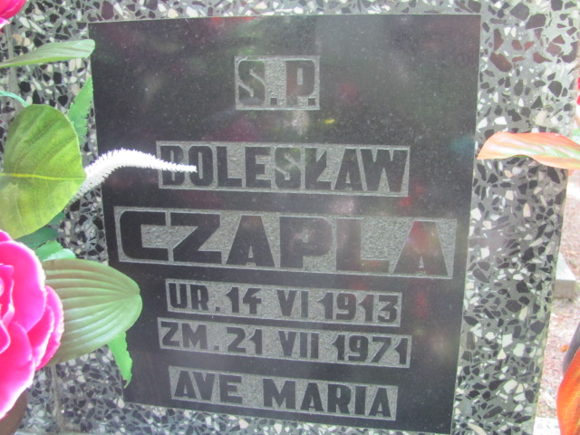 Bogdan Czapla 1943 Police - Grobonet - Wyszukiwarka osób pochowanych