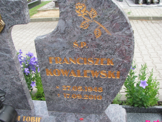 Franciszek Kowalewski 1948 Police - Grobonet - Wyszukiwarka osób pochowanych