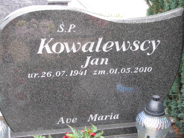 Jan Kowalewski 1941 Police - Grobonet - Wyszukiwarka osób pochowanych