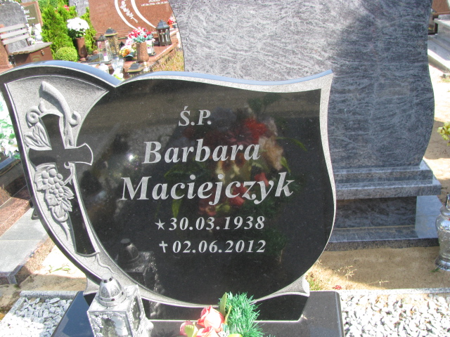 Barbara Maciejczyk 1938 Police - Grobonet - Wyszukiwarka osób pochowanych
