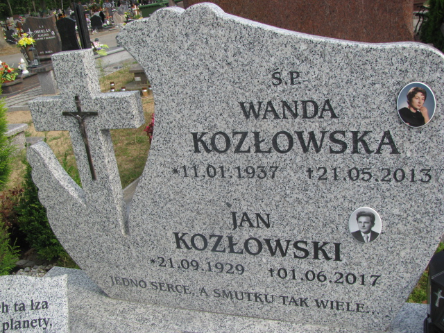 Wanda Kozłowska 1937 Police - Grobonet - Wyszukiwarka osób pochowanych