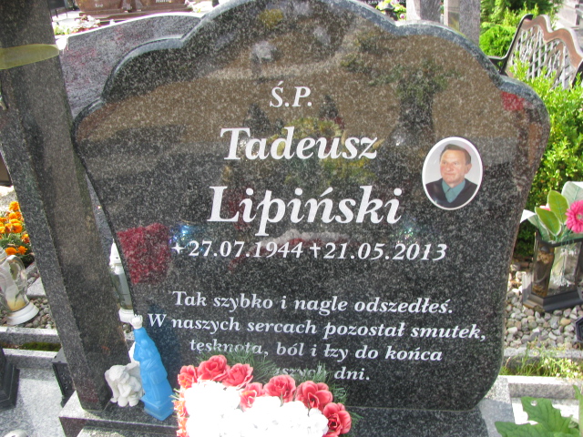 Tadeusz Lipiński 1944 Police - Grobonet - Wyszukiwarka osób pochowanych