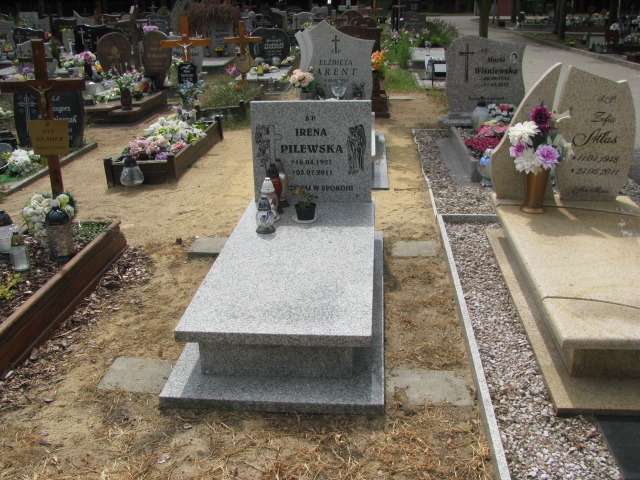 Grób Irena Pilewska