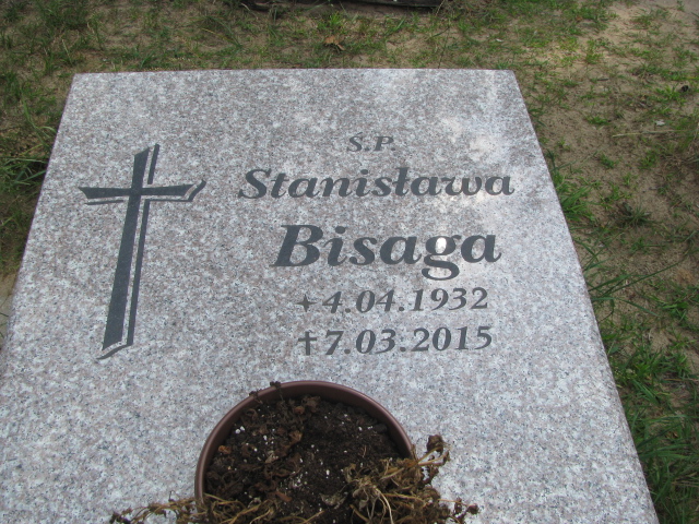 Stanisława Bisaga 1932 Police - Grobonet - Wyszukiwarka osób pochowanych