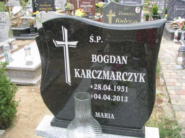 Bogdan Karczmarczyk 1951 Police - Grobonet - Wyszukiwarka osób pochowanych