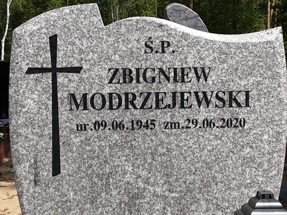 Zbigniew Modrzejewski 1945 Police - Grobonet - Wyszukiwarka osób pochowanych