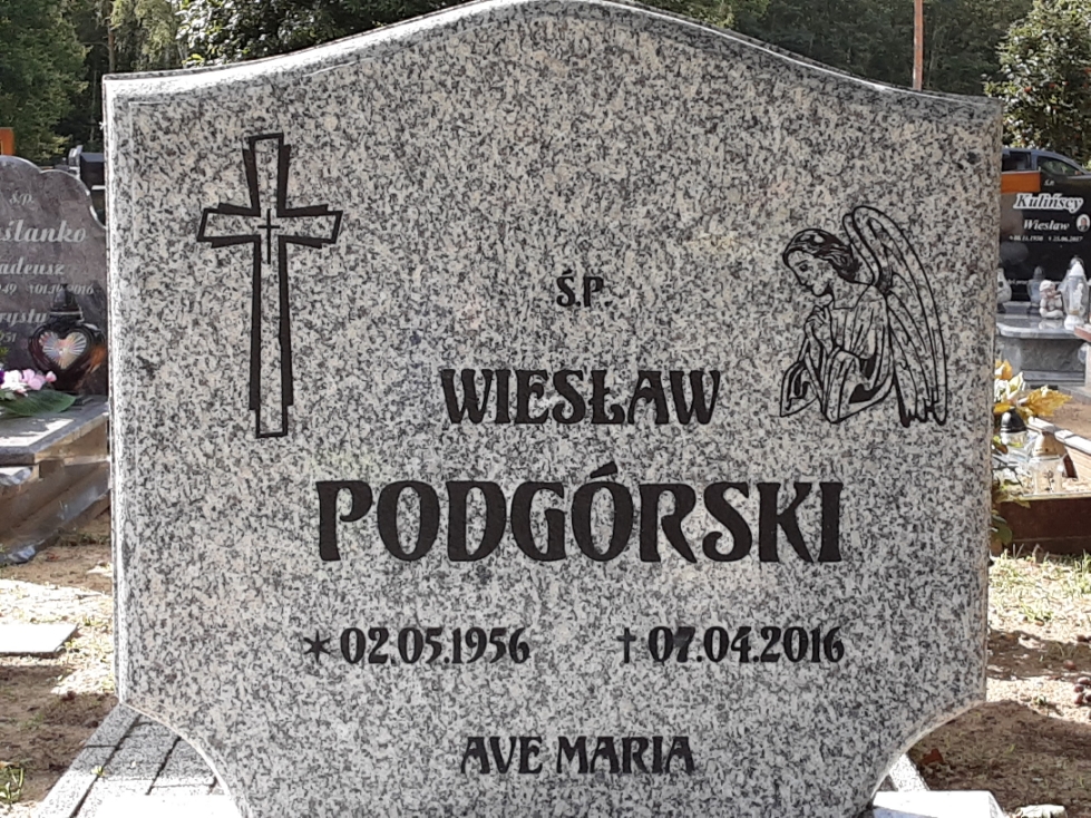 Wiesław Podgórski 1956 Police - Grobonet - Wyszukiwarka osób pochowanych