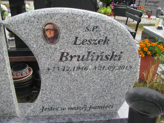 Leszek Bruliński 1947 Police - Grobonet - Wyszukiwarka osób pochowanych