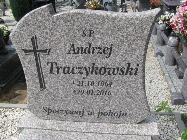 Andrzej Traczykowski 1964 Police - Grobonet - Wyszukiwarka osób pochowanych