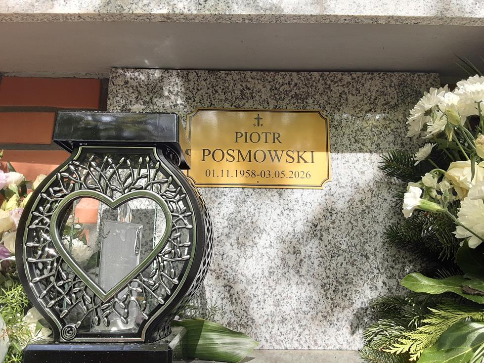 Piotr Posmowski 1958 Police - Grobonet - Wyszukiwarka osób pochowanych