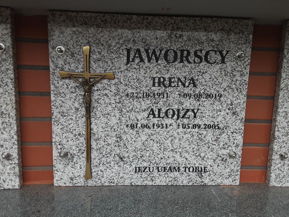 Grób Alojzy Jaworski