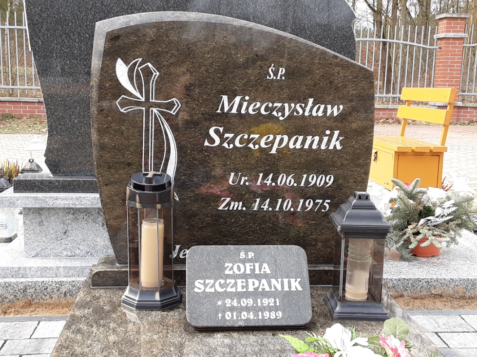 Zofia Szczepanik 1921 Police - Grobonet - Wyszukiwarka osób pochowanych