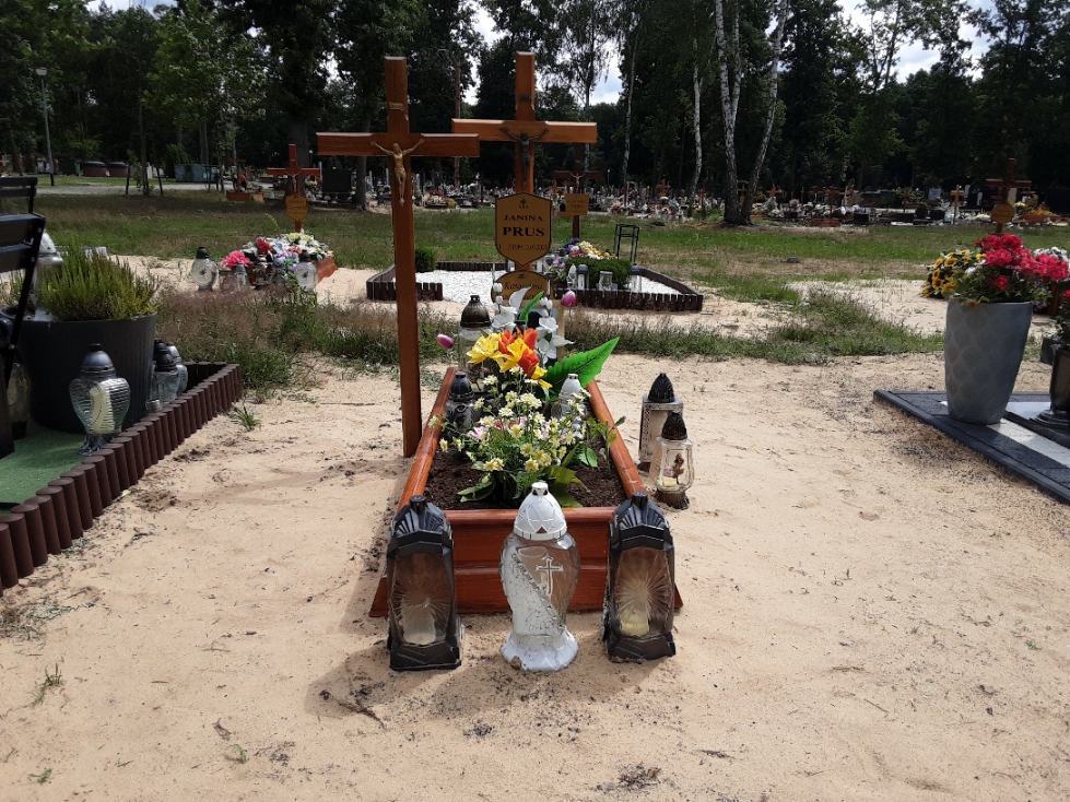 Grób Janina Prus