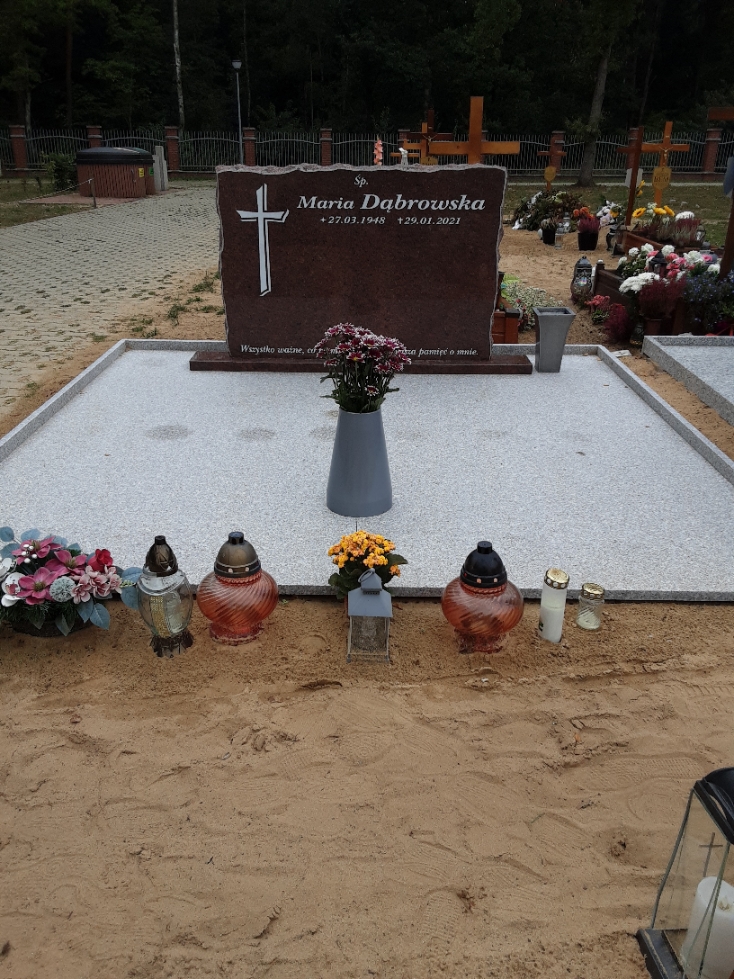 Maria Dąbrowska 1948 Police - Grobonet - Wyszukiwarka osób pochowanych