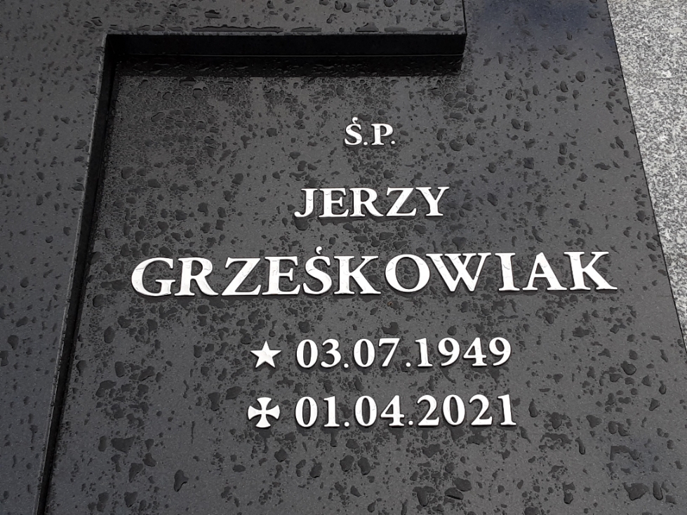Jerzy Grześkowiak 1949 Police - Grobonet - Wyszukiwarka osób pochowanych