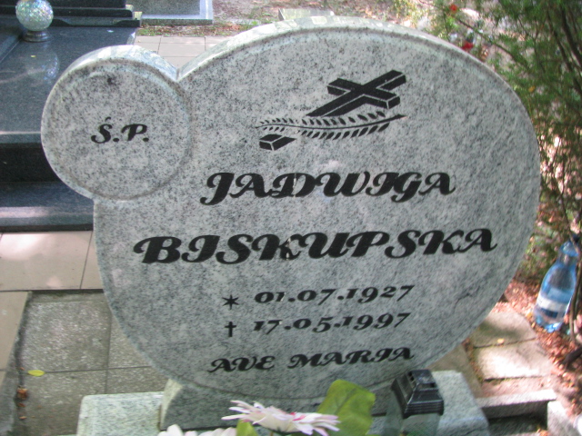Jadwiga Biskupska 1927 Police - Grobonet - Wyszukiwarka osób pochowanych