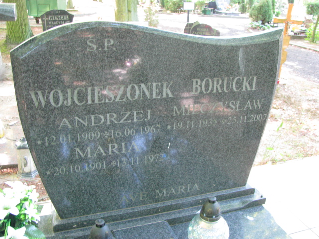 Andrzej Wojcieszonek 1909 Police - Grobonet - Wyszukiwarka osób pochowanych