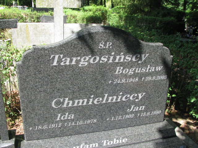 Jan Chmielnicki 1902 Police - Grobonet - Wyszukiwarka osób pochowanych