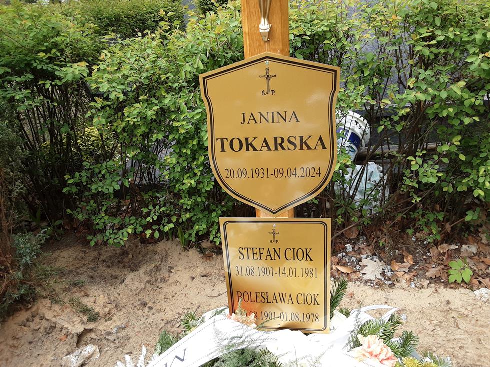 Grób Stefan Ciok