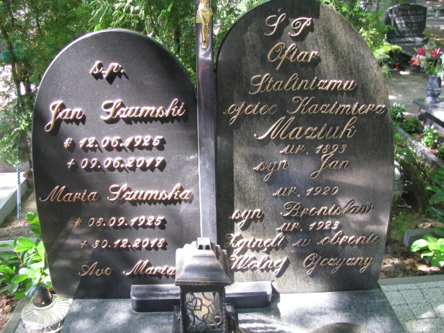 Maria Szumska 1925 Police - Grobonet - Wyszukiwarka osób pochowanych