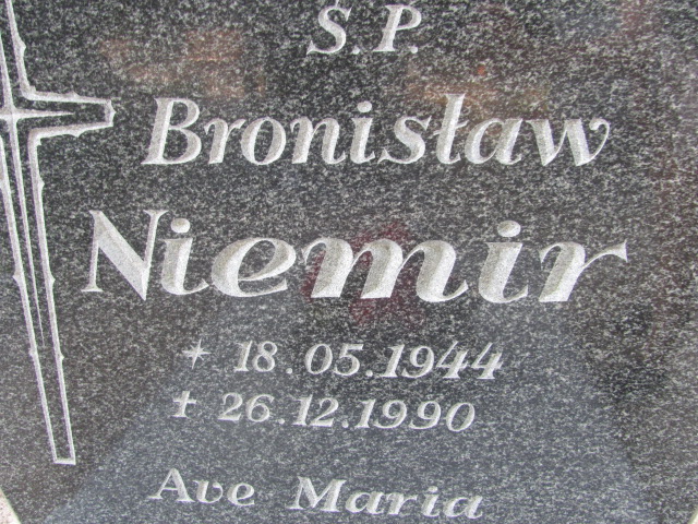 Bronisław Niemir 1944 Police - Grobonet - Wyszukiwarka osób pochowanych