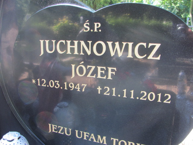 Józef Juchnowicz 1947 Police - Grobonet - Wyszukiwarka osób pochowanych