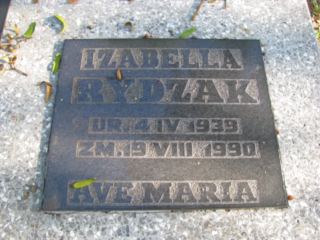 Izabella Rydzak 1939 Police - Grobonet - Wyszukiwarka osób pochowanych