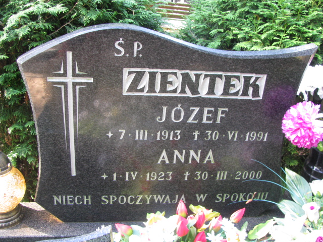 Anna Zientek 1923 Police - Grobonet - Wyszukiwarka osób pochowanych