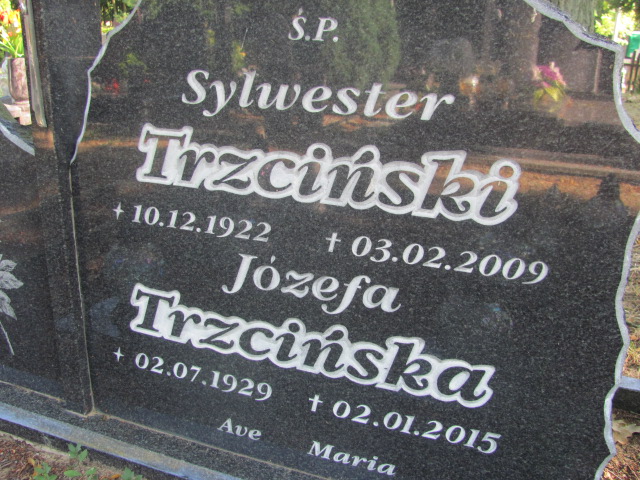 Sylwester Trzciński 1922 Police - Grobonet - Wyszukiwarka osób pochowanych