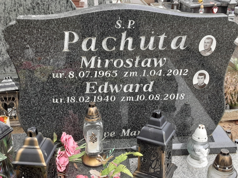 Mirosław Pachuta 1965 Police - Grobonet - Wyszukiwarka osób pochowanych