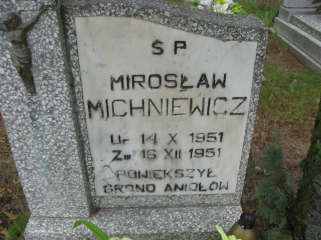 Mirosław Michniewicz 1951 Police - Grobonet - Wyszukiwarka osób pochowanych