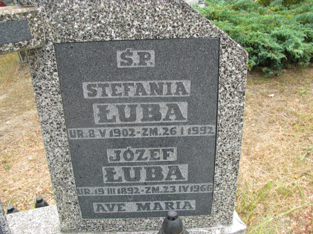 Stefania Baczyńska 1902 Police - Grobonet - Wyszukiwarka osób pochowanych