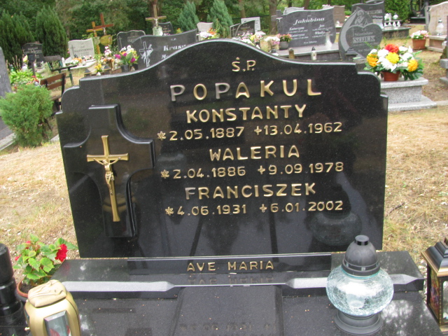 Konstanty Papakul 1887 Police - Grobonet - Wyszukiwarka osób pochowanych