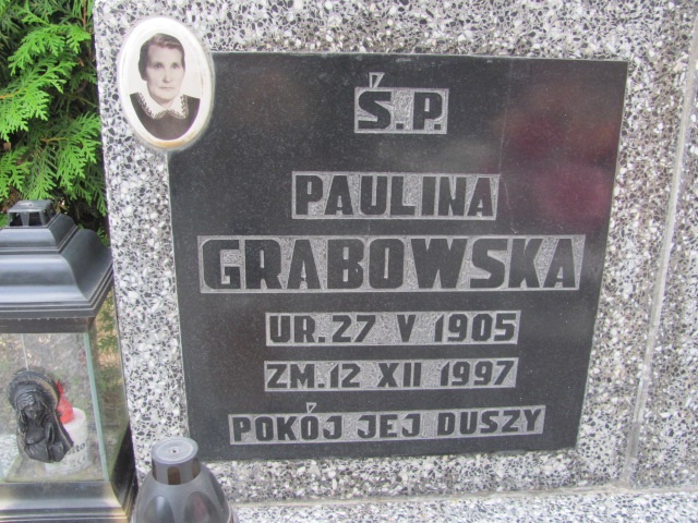 Paulina Grabowska 1905 Police - Grobonet - Wyszukiwarka osób pochowanych