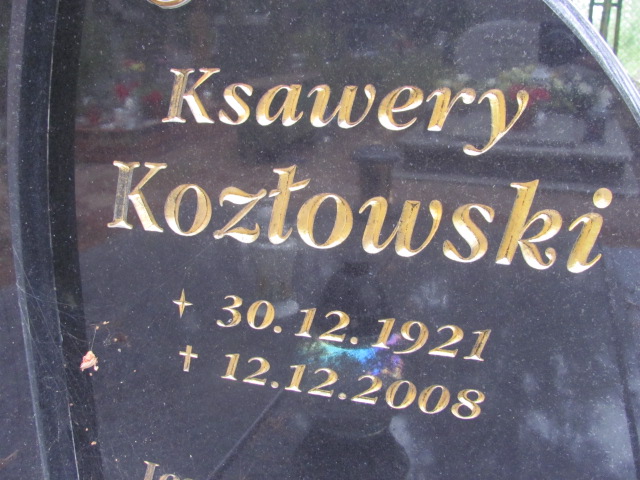 Maria Kozłowska 1931 Police - Grobonet - Wyszukiwarka osób pochowanych