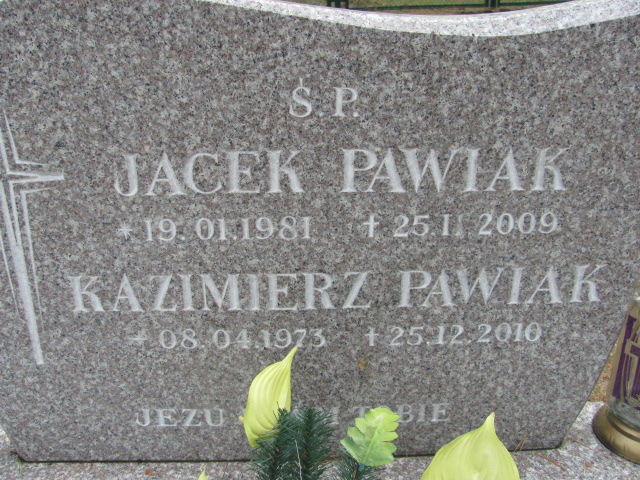 Kazimierz Pawiak 1973 Police - Grobonet - Wyszukiwarka osób pochowanych