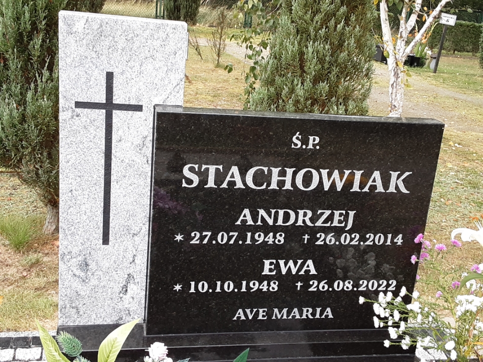 Andrzej Stachowiak 1948 Police - Grobonet - Wyszukiwarka osób pochowanych