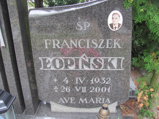 Helena Łopińska 1935 Police - Grobonet - Wyszukiwarka osób pochowanych