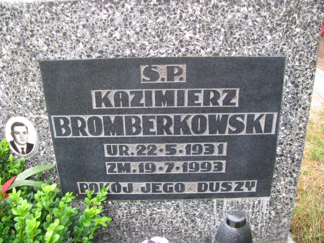 Kazimierz Bromberkowski 1931 Police - Grobonet - Wyszukiwarka osób pochowanych