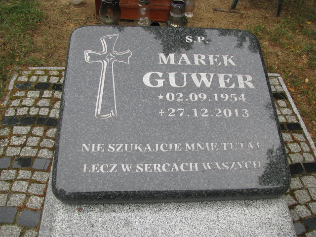 Marek Guwer 1954 Police - Grobonet - Wyszukiwarka osób pochowanych