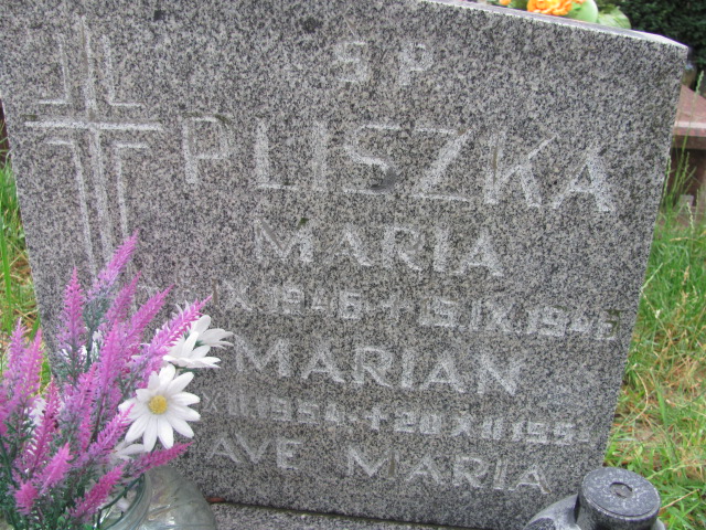 Marian Pliszka 1954 Police - Grobonet - Wyszukiwarka osób pochowanych
